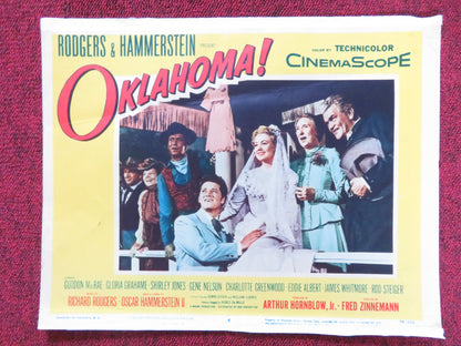 OKLAHOMA! US LOBBY CARD FULL SET GORDON MACRAE GLORIA GRAHAME 1955 =7 LOBBY CARD