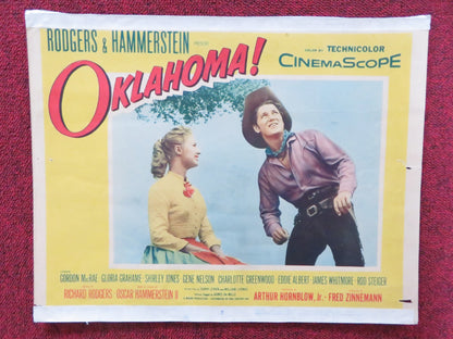 OKLAHOMA! US LOBBY CARD FULL SET GORDON MACRAE GLORIA GRAHAME 1955 =7 LOBBY CARD