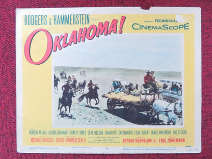 OKLAHOMA! US LOBBY CARD FULL SET GORDON MACRAE GLORIA GRAHAME 1955 =7 LOBBY CARD