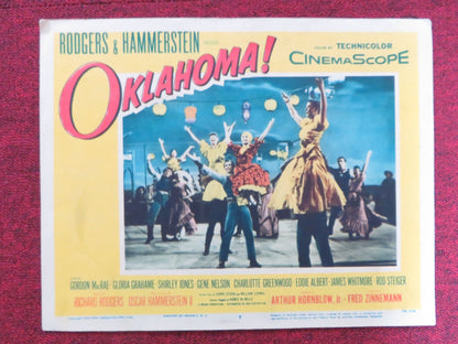 OKLAHOMA! US LOBBY CARD FULL SET GORDON MACRAE GLORIA GRAHAME 1955 =7 LOBBY CARD