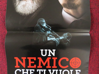 UN NEMICO CHE TI  VUOLE BENE ITALIAN LOCANDINA POSTER ANTONIO FOLLETTO 2018