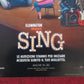 SING ITALIAN LOCANDINA POSTER REESE WITHERSPOON MCCONAUGHEY 2016