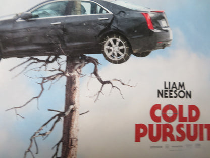 COLD PURSUIT US ONE SHEET ROLLED POSTER LIAM NEESON  LAURA DERN 2019