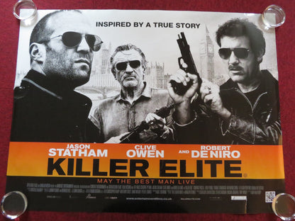 KILLER ELITE UK QUAD (30"x 40") ROLLED POSTER JASON STATHAM ROBERT DE NIRO 2011