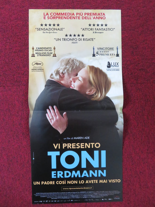 TONI ERDMANN ITALIAN LOCANDINA POSTER SANDRA HULLER 2016