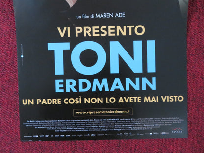 TONI ERDMANN ITALIAN LOCANDINA POSTER SANDRA HULLER 2016