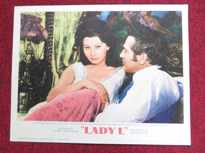 LADY L US LOBBY CARD FULL SET SOPHIA LOREN PAUL NEWMAN 1966