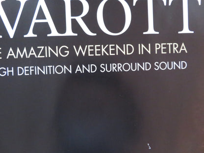 TRIBUTE TO PAVAROTTI- ONE AMAZING WEEKEND UK QUAD (30"x 40") ROLLED POSTER 2008