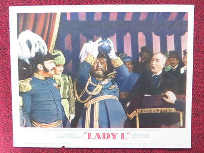 LADY L US LOBBY CARD FULL SET SOPHIA LOREN PAUL NEWMAN 1966