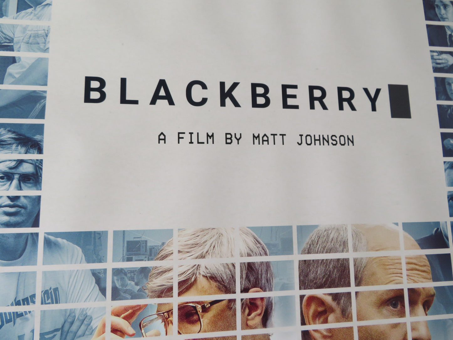 BLACKBERRY US ONE SHEET ROLLED POSTER JAY BARUCHEL GLENN HOWERTON 2023