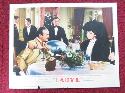 LADY L US LOBBY CARD FULL SET SOPHIA LOREN PAUL NEWMAN 1966