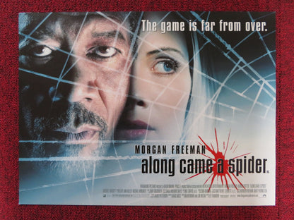 ALONG CAME A SPIDER UK MINI QUAD POSTER MORGAN FREEMAN MONICA POTTER 2001