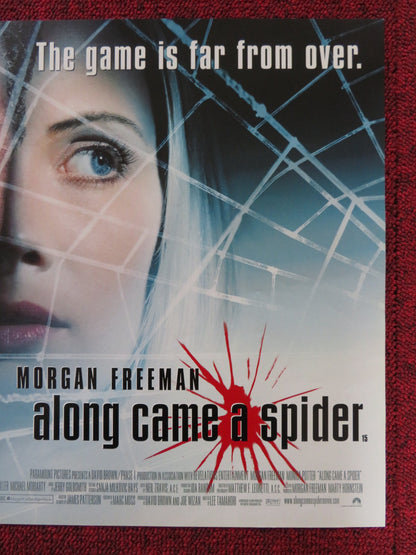 ALONG CAME A SPIDER UK MINI QUAD POSTER MORGAN FREEMAN MONICA POTTER 2001