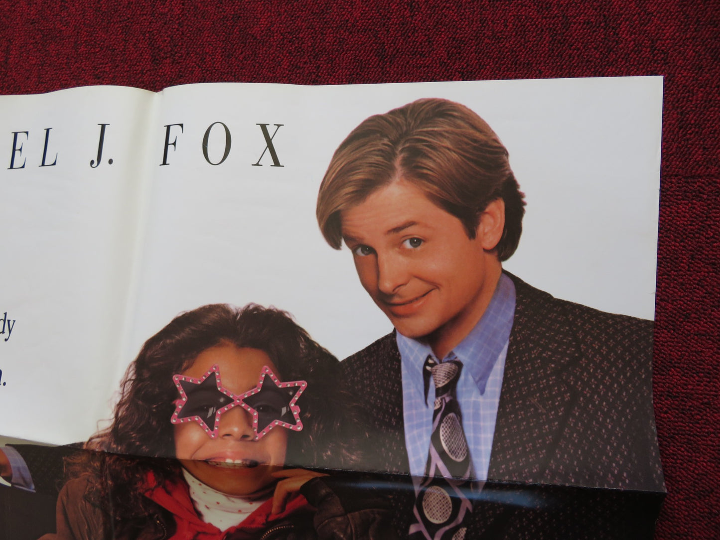 LIFE WITH MIKEY FOLDED US ONE SHEET POSTER MICHAEL J. FOX 1993