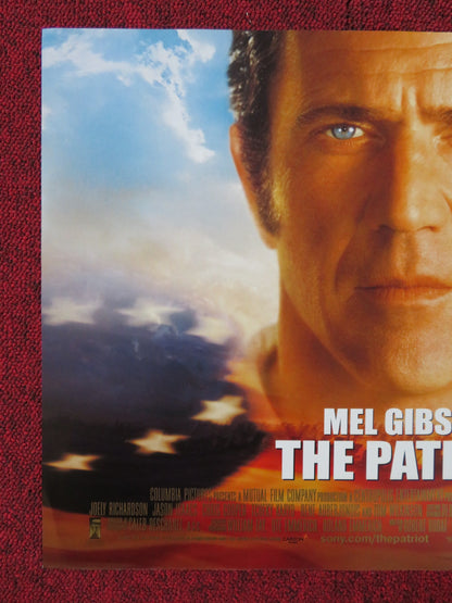 THE PATRIOT UK MINI QUAD POSTER MEL GIBSON HEATH LEDGER 2000