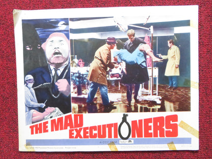 THE MAD EXECUTIONERS US LOBBY CARD FULL SET HANSJORG FELMY MARIA PERSCHY 1965