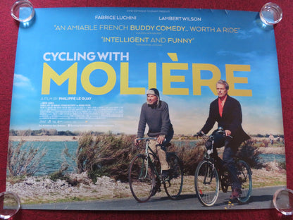 BICYCLING WITH MOLIERE UK QUAD (30"x 40") ROLLED POSTER FABRICE LUCHINI 2013