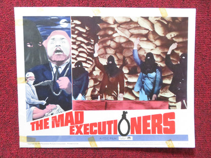 THE MAD EXECUTIONERS US LOBBY CARD FULL SET HANSJORG FELMY MARIA PERSCHY 1965