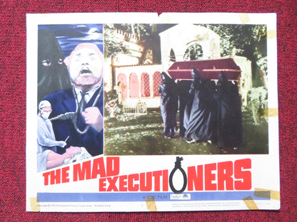 THE MAD EXECUTIONERS US LOBBY CARD FULL SET HANSJORG FELMY MARIA PERSCHY 1965