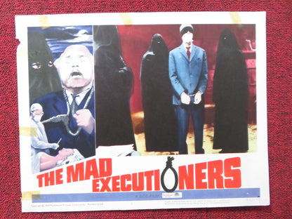 THE MAD EXECUTIONERS US LOBBY CARD FULL SET HANSJORG FELMY MARIA PERSCHY 1965