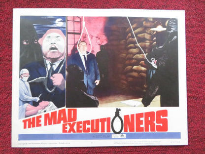 THE MAD EXECUTIONERS US LOBBY CARD FULL SET HANSJORG FELMY MARIA PERSCHY 1965