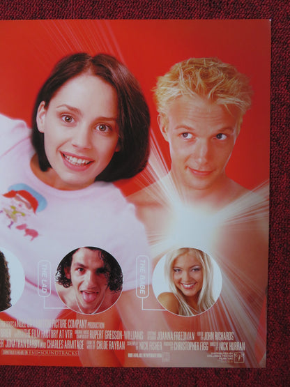 VIRTUAL SEXUALITY UK MINI QUAD POSTER LAURA FRASER PENRY JONES 1999