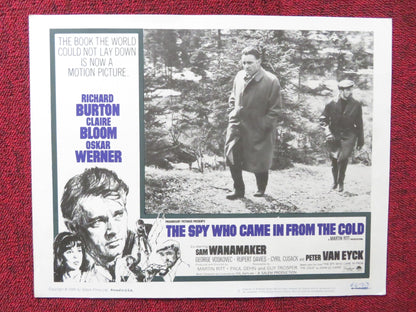 THE SPY WHO CAME IN FROM THE COLD US LOBBY CARD FULL SET RICHARD BURTON 1965