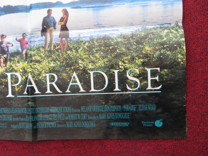 PARADISE FOLDED US ONE SHEET POSTER DON JOHNSON MELANIE GRIFFITH 1991