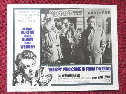 THE SPY WHO CAME IN FROM THE COLD US LOBBY CARD FULL SET RICHARD BURTON 1965