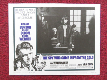 THE SPY WHO CAME IN FROM THE COLD US LOBBY CARD FULL SET RICHARD BURTON 1965