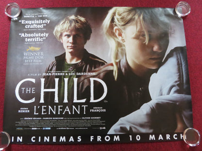 THE CHILD / L'ENFANT UK QUAD (30"x 40") ROLLED POSTER JEREMIE RENIER 2005