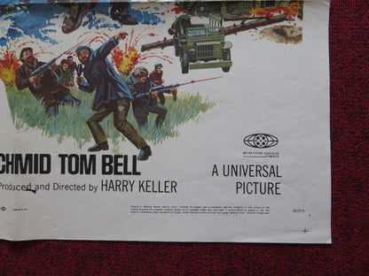 IN ENEMY COUNTRY FOLDED US ONE SHEET POSTER ANTHONY FRANCIOSA A. COMER 1968