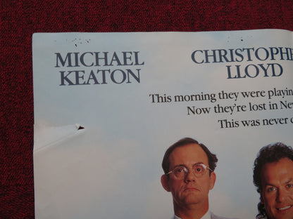 THE DREAM TEAM FOLDED US ONE SHEET POSTER MICHEAL KEATON PETER BOYLE 1989