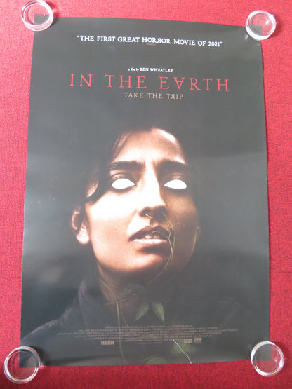 IN THE EARTH US ONE SHEET ROLLED POSTER BEN WHEATLY REECE SHEARSMITH 2021