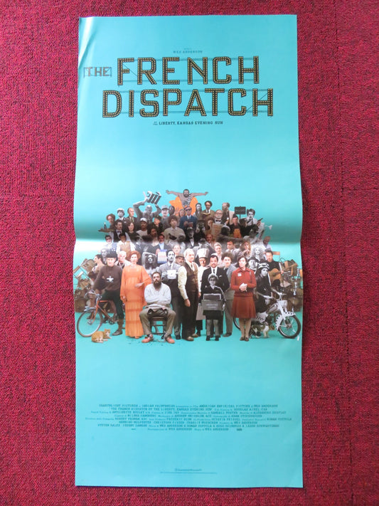 THE FRENCH DISPATCH ITALIAN LOCANDINA POSTER WES ANDERSON BENICIO DEL TORO 2021