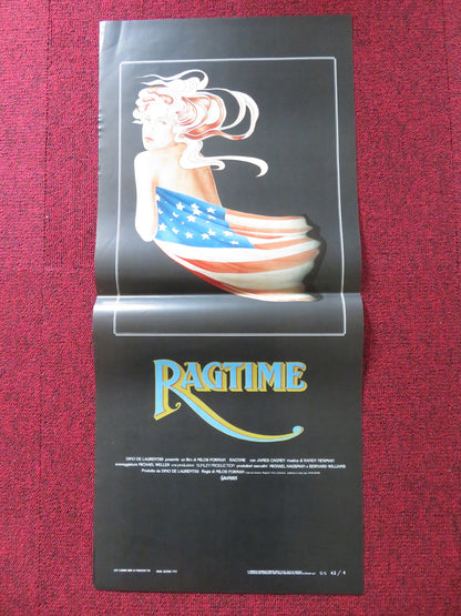 RAGTIME ITALIAN LOCANDINA POSTER JAMES CAGNEY BRAD DOURIF 1982