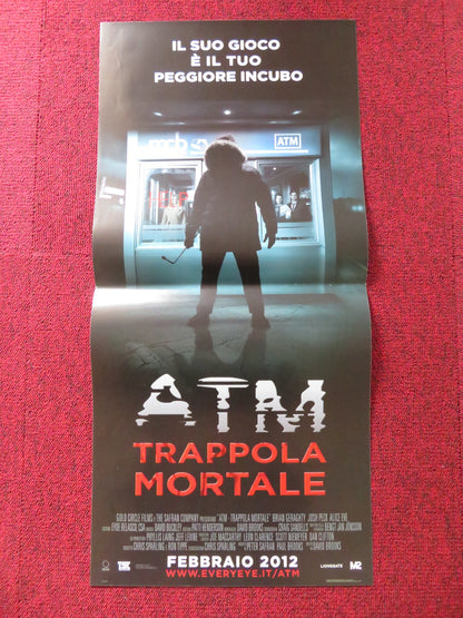 ATM ITALIAN LOCANDINA POSTER BRIAN GERAGHTY JOSH PECK 2012