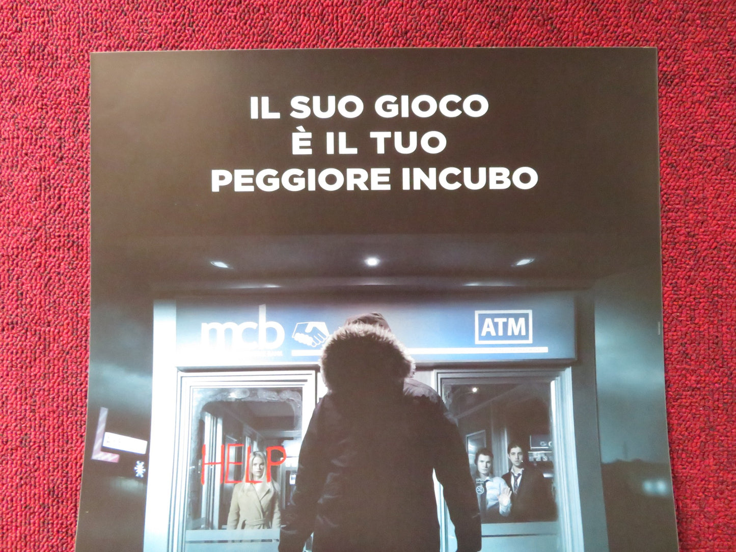 ATM ITALIAN LOCANDINA POSTER BRIAN GERAGHTY JOSH PECK 2012