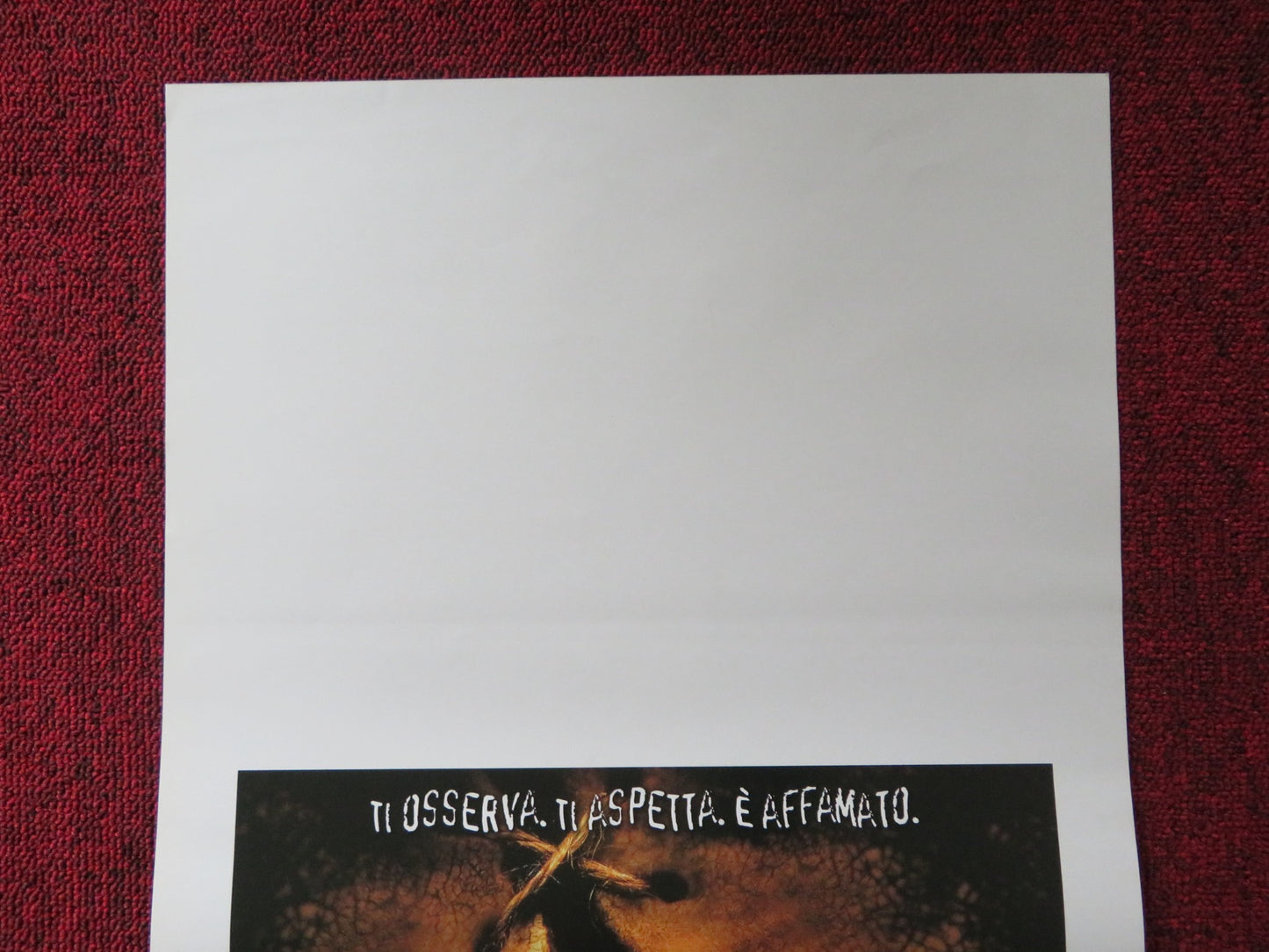 JEEPERS CREEPERS ITALIAN LOCANDINA POSTER GINA PHILIPS JUSTIN LONG 2001