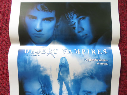 DESERT VAMPIRES / THE FORSAKEN ITALIAN LOCANDINA POSTER KERR SMITH B. FEHR 2001