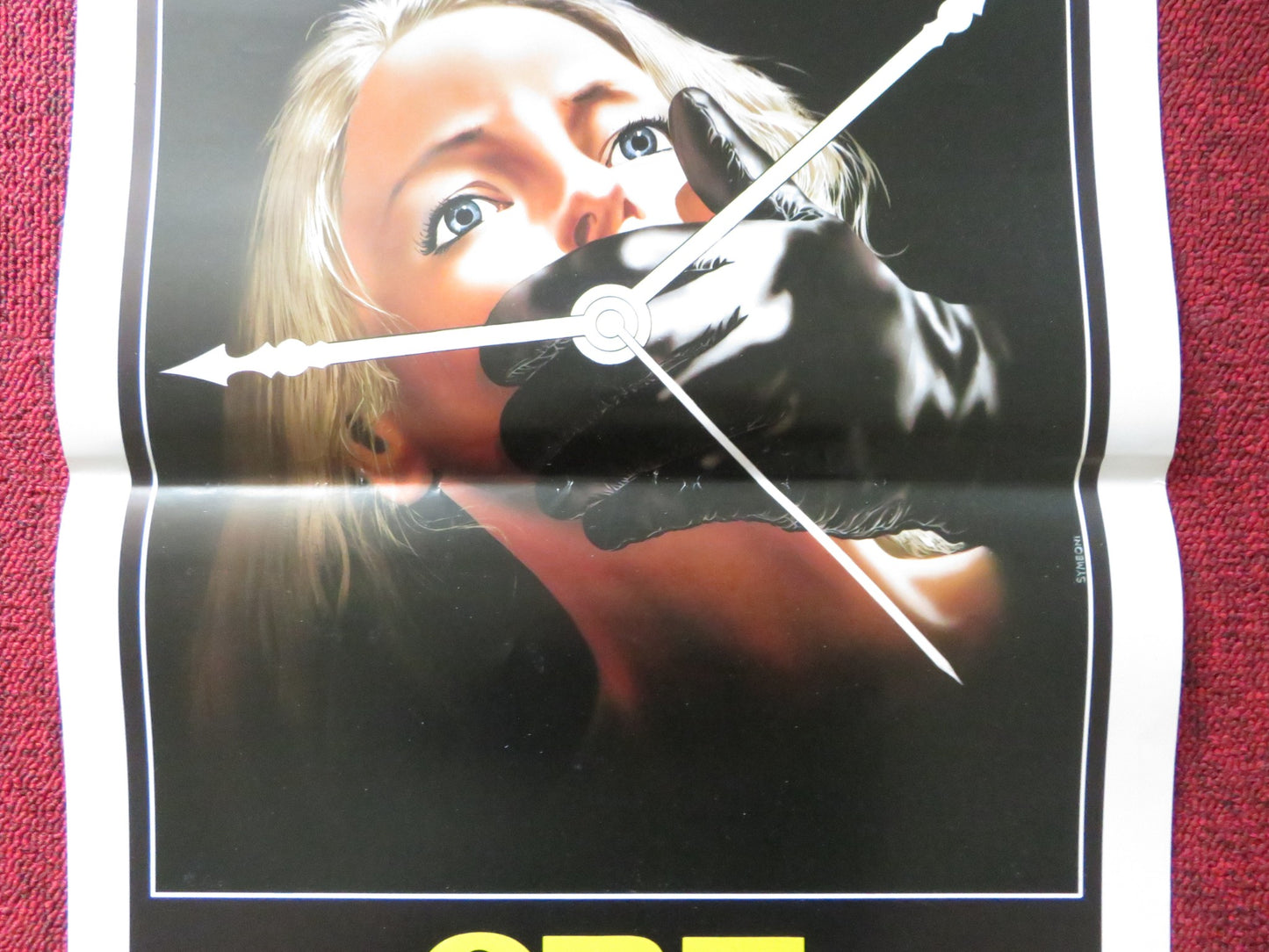 ORE CONTATE / CATCHFIRE ITALIAN LOCANDINA POSTER JODIE FOSTER DENNIS HOPPER 1990