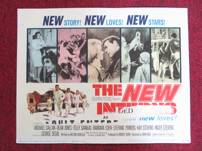 THE NEW INTERNS US LOBBY CARD FULL SET MICHAEL CALLAN DEAN JONES 1964