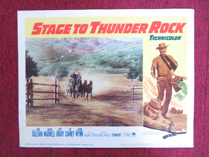 STAGE TO THUNDER ROCK US LOBBY CARD FULL SET BARRY SULLIVAN MARILYN MAXWELL 1964