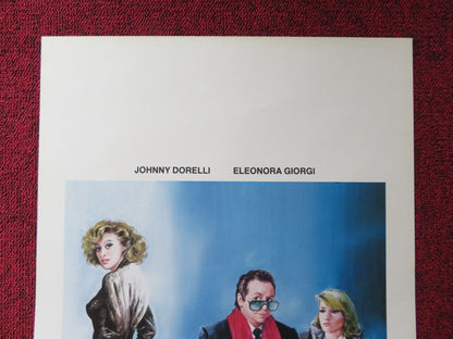 VEDIAMOCI CHIARO ITALIAN LOCANDINA POSTER JOHNNY DORELLI ELEONORA GIORGI 1984