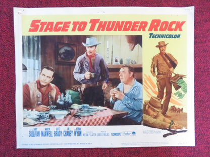 STAGE TO THUNDER ROCK US LOBBY CARD FULL SET BARRY SULLIVAN MARILYN MAXWELL 1964