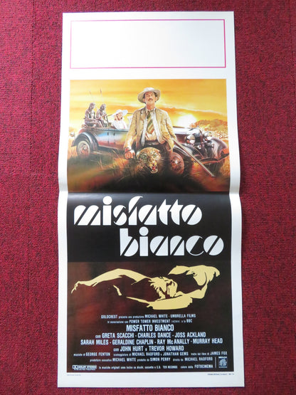 MISFATTO BIANCO ITALIAN LOCANDINA POSTER SARAH MILES JOSS ACKLAND 1987