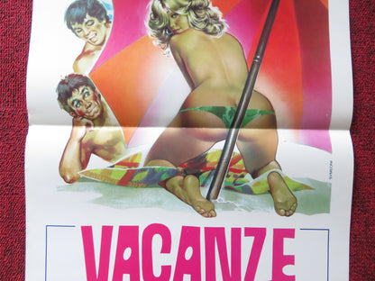 HOT RESORT ITALIAN LOCANDINA POSTER CANNON TOM PARSEKIAN 1985