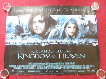 KINGDOM OF HEAVEN UK QUAD (30"x 40") ROLLED POSTER ORLANDO BLOOM EVA GREEN 2005