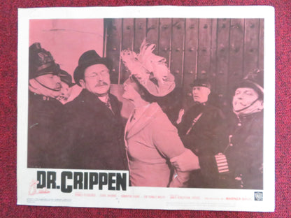 DR. CRIPPEN US LOBBY CARD FULL SET DONALD PLEASENCE SAMANTHA EGGAR 1964