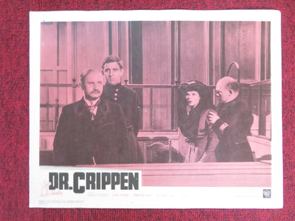 DR. CRIPPEN US LOBBY CARD FULL SET DONALD PLEASENCE SAMANTHA EGGAR 1964